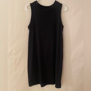 A New Day Black Sleeveless Sheath Mini Dress